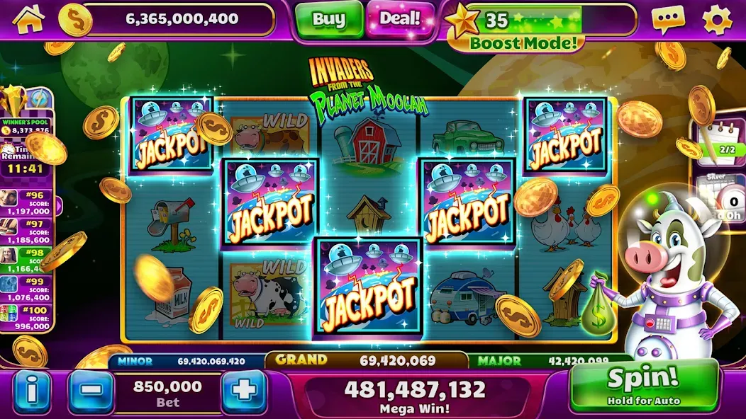 Jackpot Party Casino Slots (Джекпот Пати) [МОД Unlimited Money] Screenshot 3