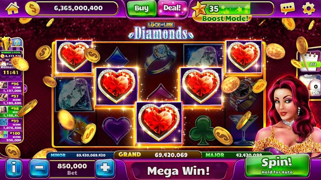 Jackpot Party Casino Slots (Джекпот Пати) [МОД Unlimited Money] Screenshot 5