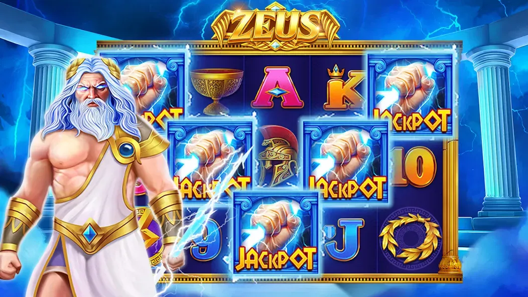 Winning Jackpot Slots Casino [МОД Бесконечные монеты] Screenshot 5