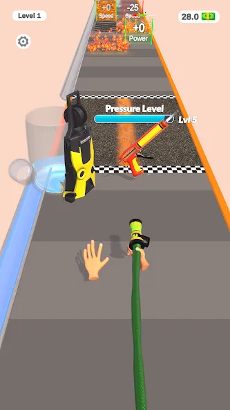 Pressure Washing Run (Прессовка Ранация) [МОД Menu] Screenshot 5