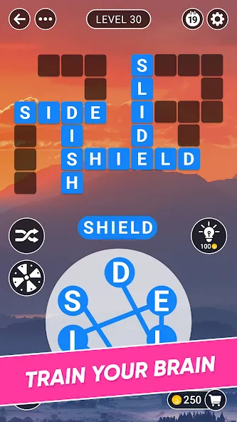 Word Farm Crossword [МОД Много монет] Screenshot 3