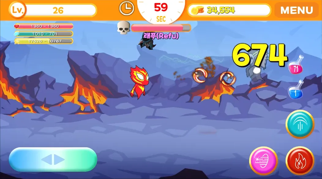 Sprit of Fire Ifrt (Дух Огня Ифрт) [МОД Menu] Screenshot 2