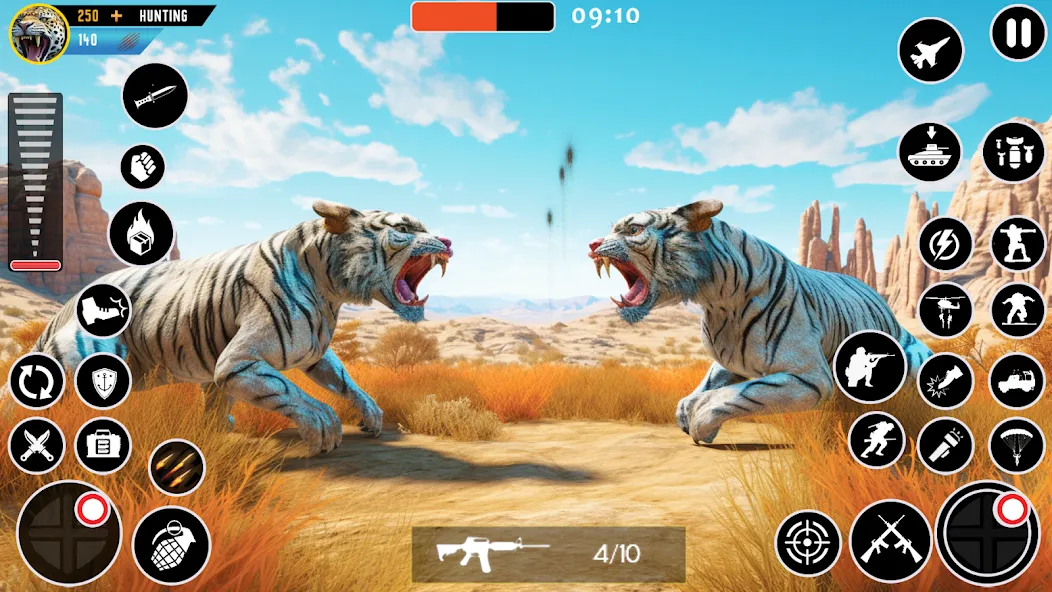 Wild Animal Deer Hunting Games (Охота на диких зверей с оружием игры) [МОД Menu] Screenshot 3