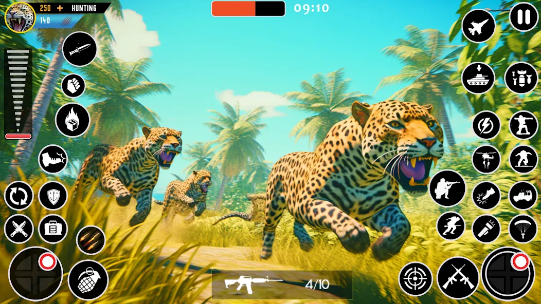 Wild Animal Deer Hunting Games (Охота на диких зверей с оружием игры) [МОД Menu] Screenshot 5