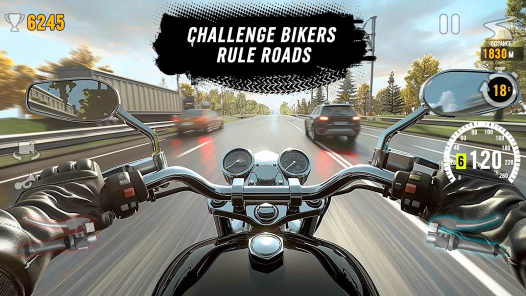 Motor Tour: Biker's Challenge (Мотор Тур) [МОД Много денег] Screenshot 2