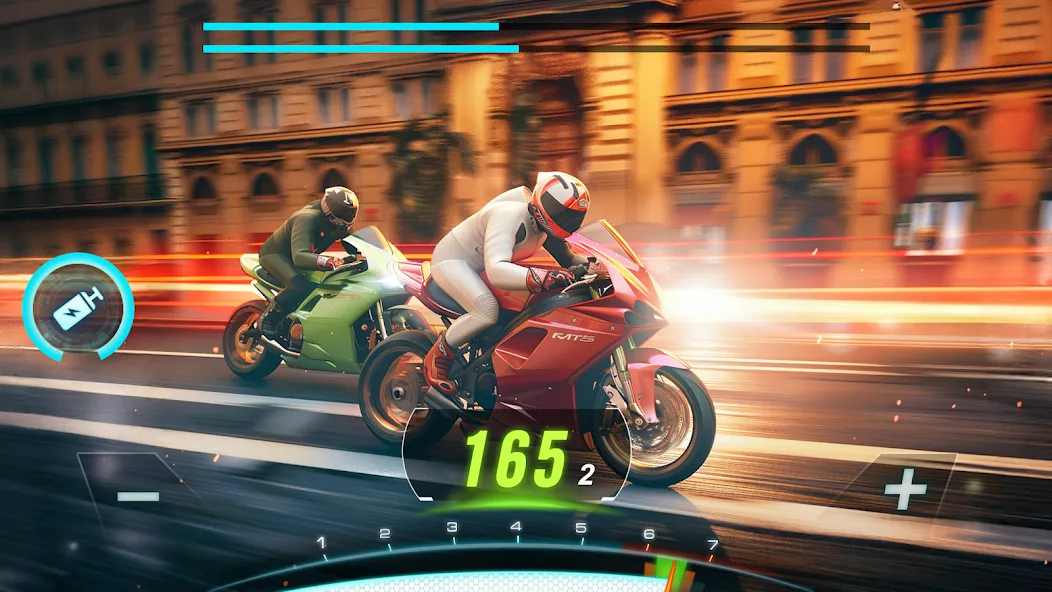 Motor Bike: Xtreme Races [МОД Все открыто] Screenshot 2