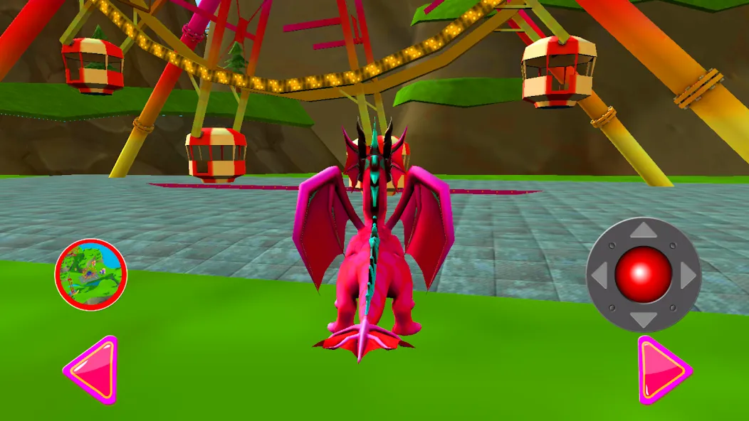 Talking Dragon Family (Талкинг Драгон Фэмели  ) [МОД Много монет] Screenshot 3