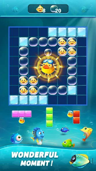 Block Ocean 1010 Puzzle Games (Блок Океан 1010 Головоломки) [МОД Бесконечные деньги] Screenshot 4