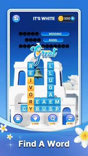 Word Search Block Puzzle Game [МОД Много денег] Screenshot 1