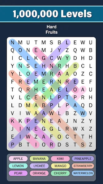 Word Search: Word Find (Ворд Срч) [МОД Unlimited Money] Screenshot 3