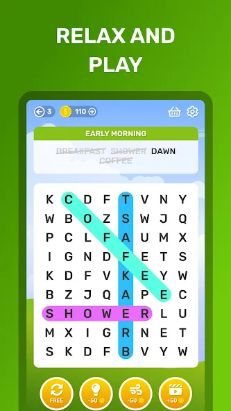 Word Search Puzzle Game [МОД Mega Pack] Screenshot 5