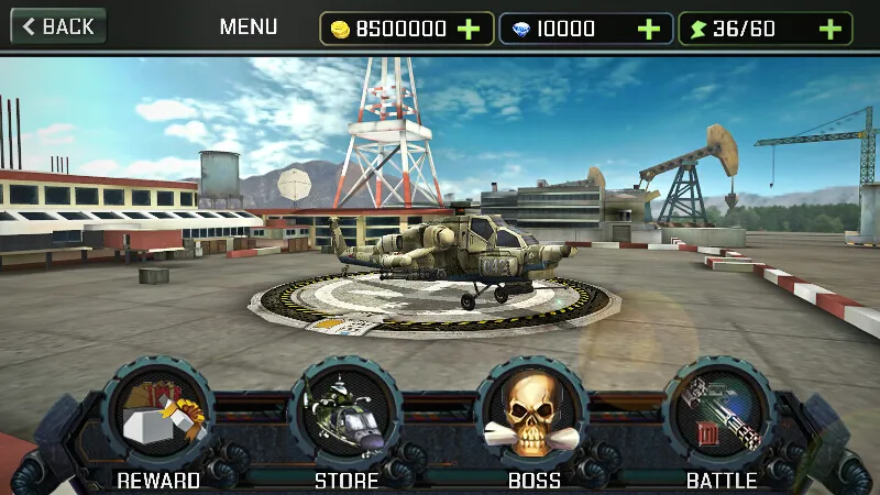 Gunship Strike 3D [МОД Menu] Screenshot 3