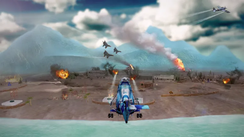 Gunship Strike 3D [МОД Menu] Screenshot 5