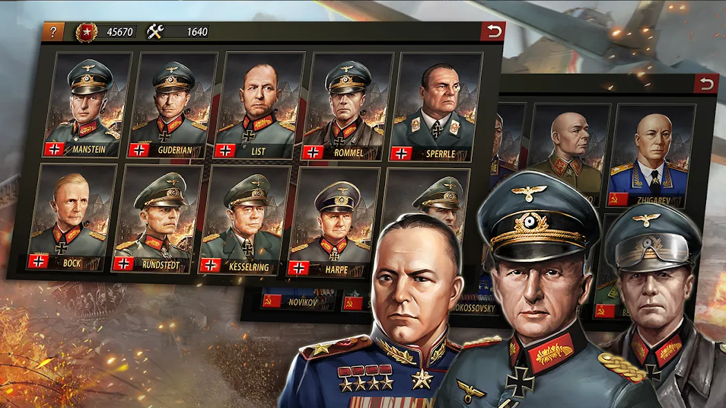 World War 2:WW2 Strategy Games (Вторая мировая война) [МОД Unlocked] Screenshot 2