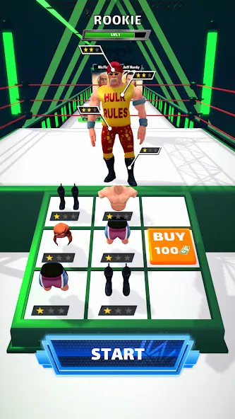 Wrestling Trivia Run (Рестлинг Тривия Ран) [МОД Unlocked] Screenshot 2