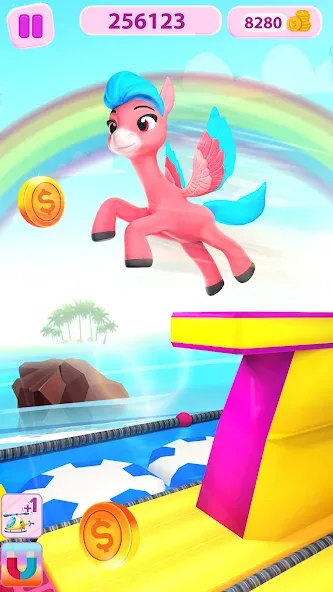 Unicorn Kingdom: Running Games (Юникорн Кингдом) [МОД Unlimited Money] Screenshot 4