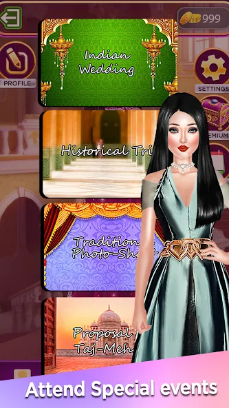 Dress Up Game-Make Up games [МОД Бесконечные монеты] Screenshot 5