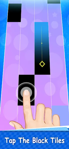 Magic Piano Music Tiles 2 (Магическое пианино Музыкальные плитки 2) [МОД Все открыто] Screenshot 1