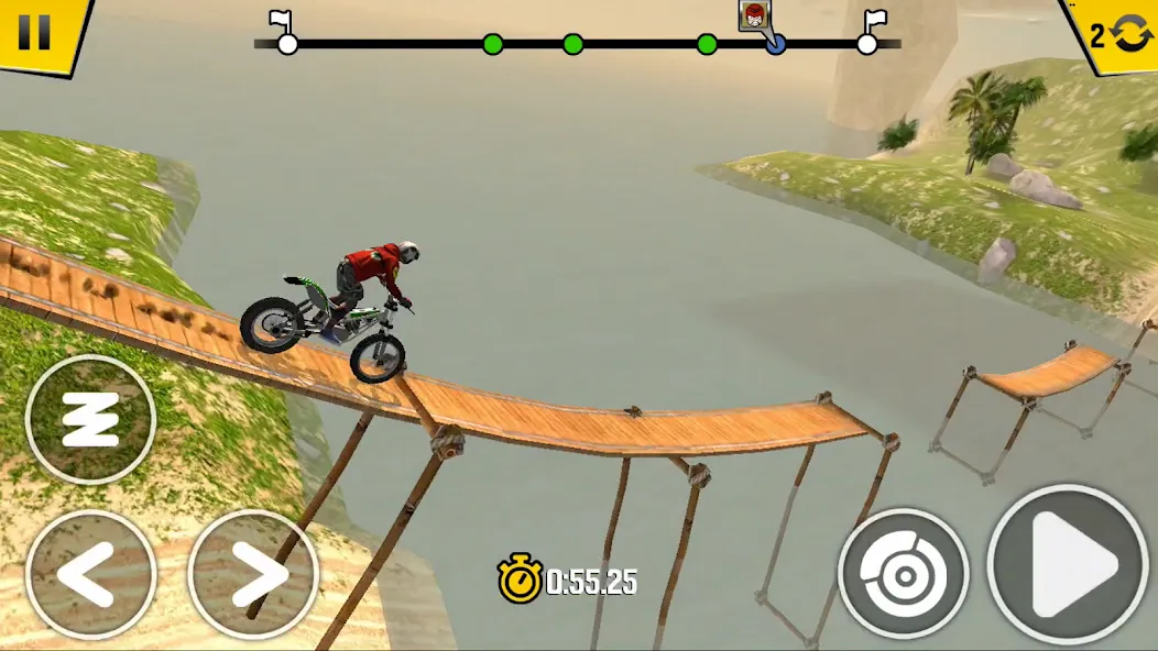 Trial Xtreme 4 Bike Racing (Триал Экстрим 4 Гонки на мотоциклах) [МОД Бесконечные деньги] Screenshot 1
