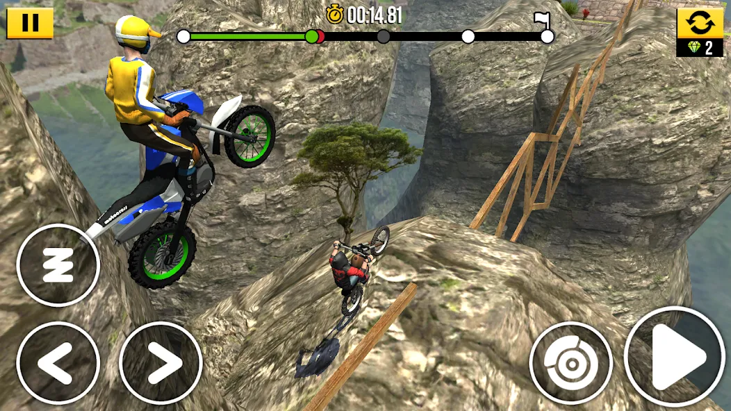 Trial Xtreme Legends (Триал Экстрим Легенды) [МОД Бесконечные монеты] Screenshot 1