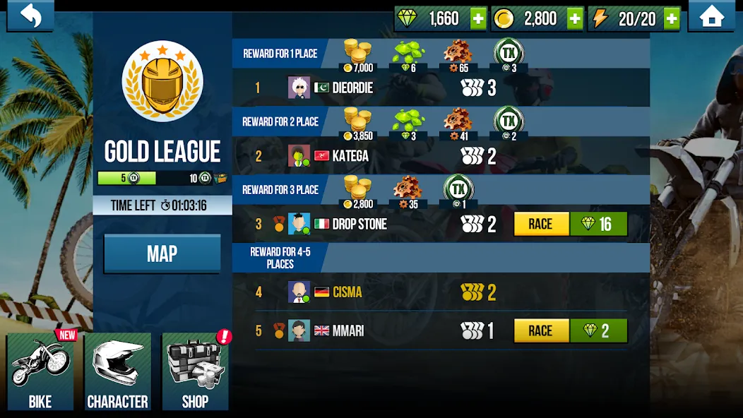 Trial Xtreme Legends (Триал Экстрим Легенды) [МОД Бесконечные монеты] Screenshot 5