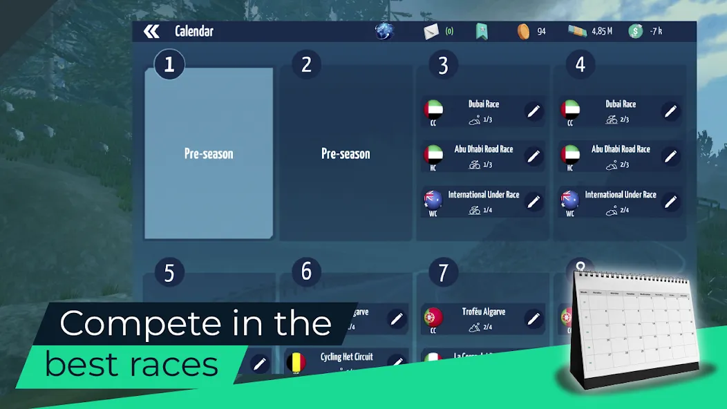 Live Cycling Manager 2023 (Лайв Сайклинг Менеджер 2023) [МОД Menu] Screenshot 2