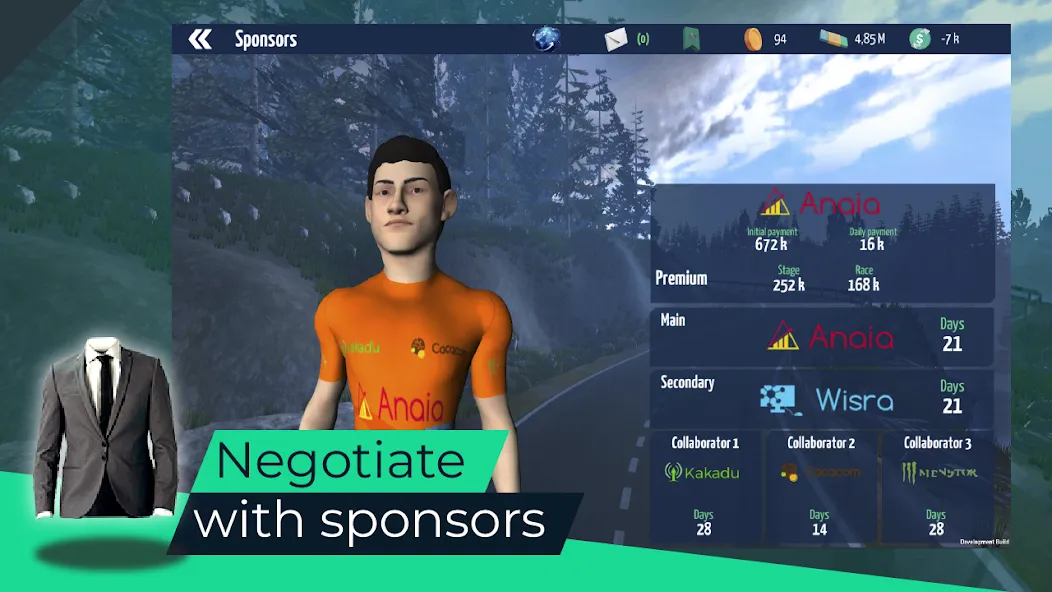 Live Cycling Manager 2023 (Лайв Сайклинг Менеджер 2023) [МОД Menu] Screenshot 3