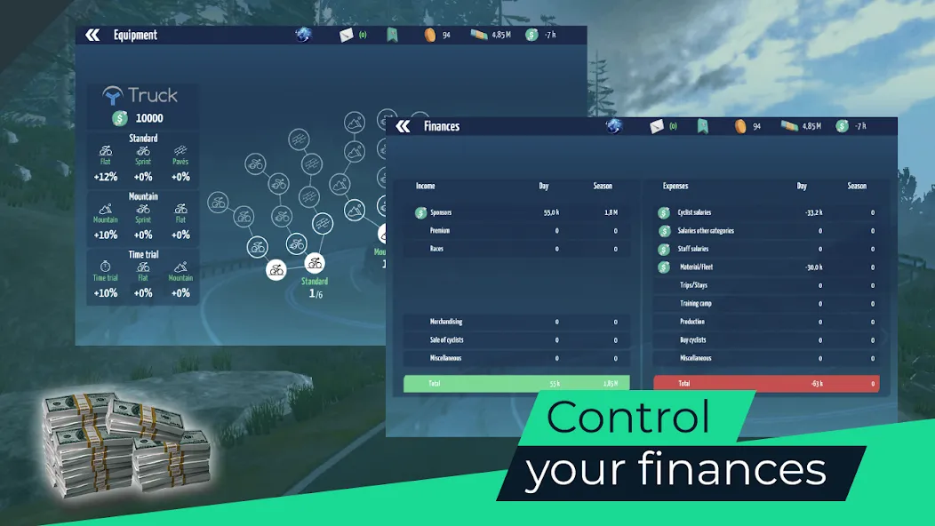 Live Cycling Manager 2023 (Лайв Сайклинг Менеджер 2023) [МОД Menu] Screenshot 5