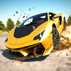 Скачать взлом Car Crash: 3D Mega Demolition (Кар краш)  [МОД Unlimited Money]