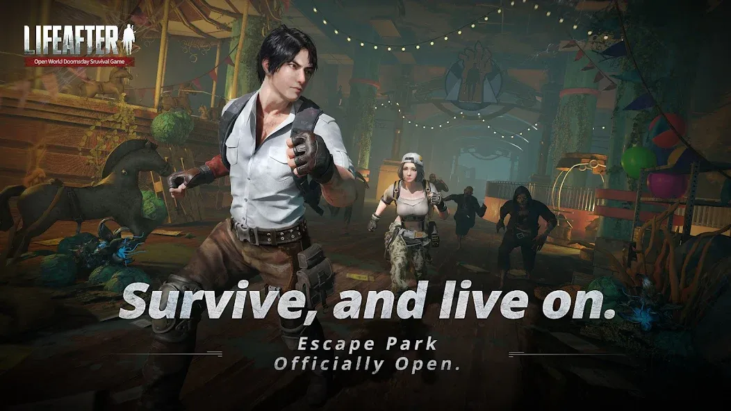 LifeAfter: Night falls (ЛайфЭфтер) [МОД Mega Pack] Screenshot 1