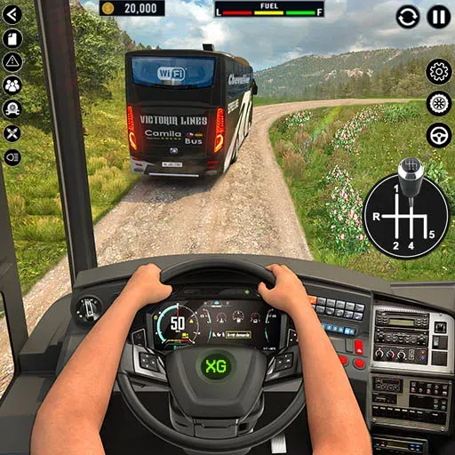 City Bus Simulator - Bus Drive [МОД Много денег] Screenshot 1