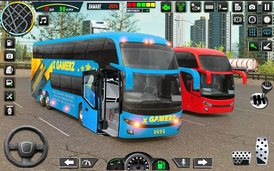 City Bus Simulator - Bus Drive [МОД Много денег] Screenshot 2