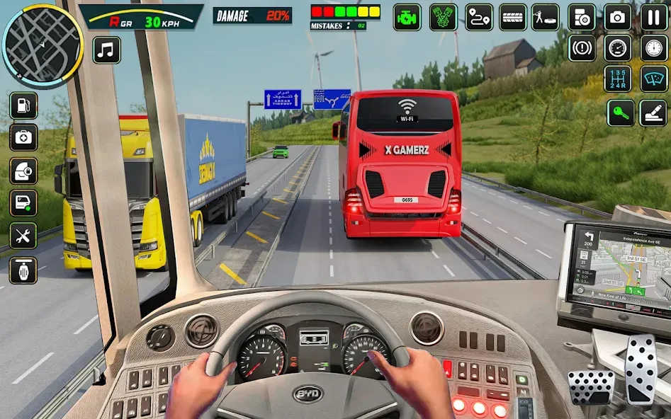 City Bus Simulator - Bus Drive [МОД Много денег] Screenshot 3