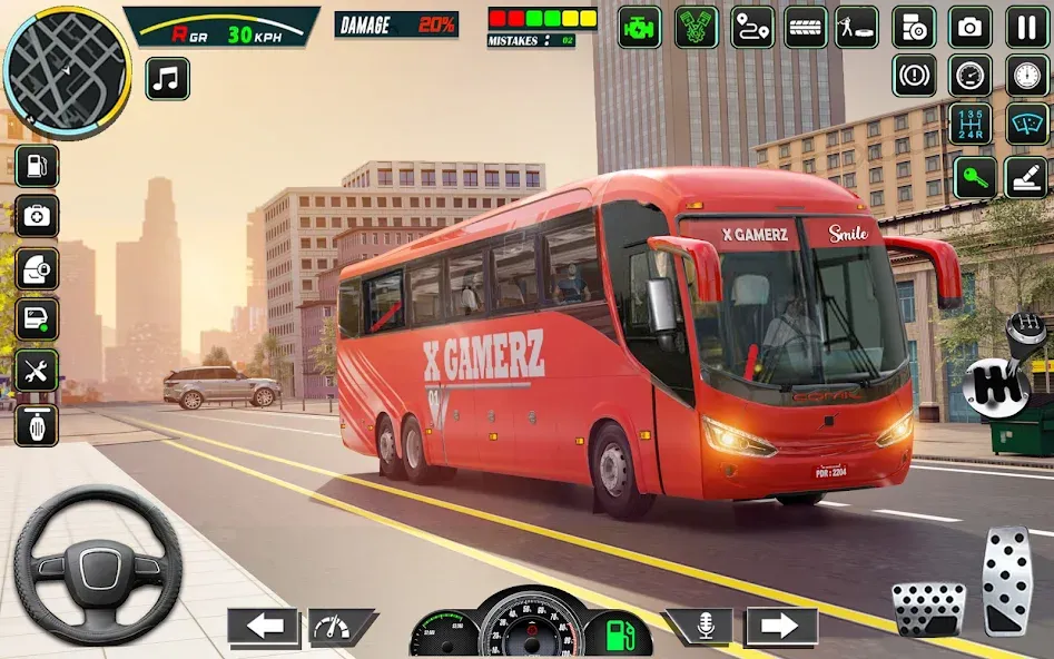 City Bus Simulator - Bus Drive [МОД Много денег] Screenshot 4