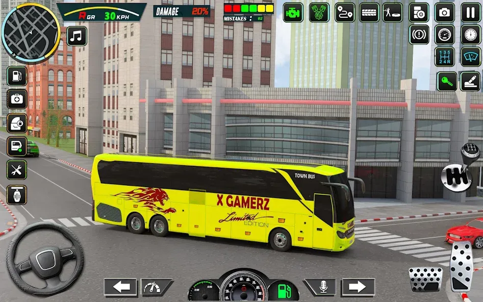City Bus Simulator - Bus Drive [МОД Много денег] Screenshot 5