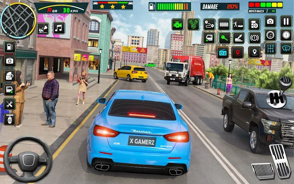 City Car Driving - Car Games (Сити Кар Драйвинг) [МОД Все открыто] Screenshot 3