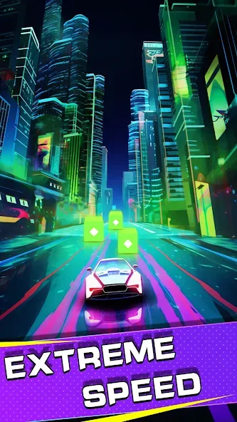 Beat Racing:Car&Music game (Бит Кар Гонки игра музыки ) [МОД Unlimited Money] Screenshot 3