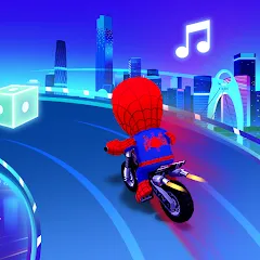 Скачать взлом Beat Racing:Car&Music game (Бит Кар Гонки игра музыки )  [МОД Unlimited Money]