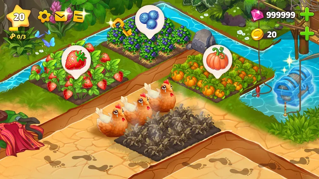 Island Hoppers: Jungle Farm (Айслэнд Квеставэй) [МОД Mega Pack] Screenshot 2