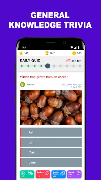 QuizzClub. Quiz & Trivia game (КвиззКлуб) [МОД Меню] Screenshot 1