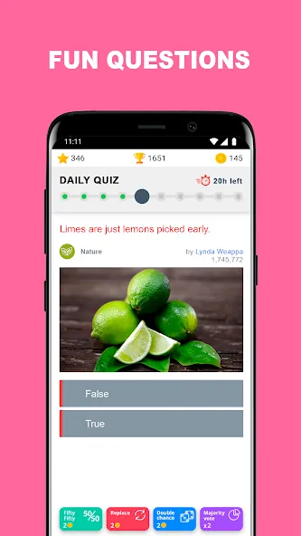 QuizzClub. Quiz & Trivia game (КвиззКлуб) [МОД Меню] Screenshot 2
