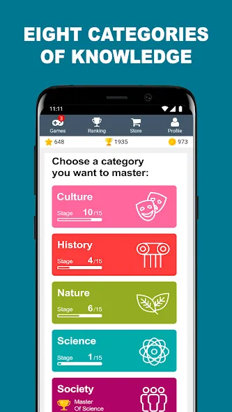 QuizzClub. Quiz & Trivia game (КвиззКлуб) [МОД Меню] Screenshot 4