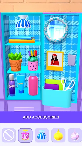 DIY Locker 3D (ДИУАЙ Локер 3Д) [МОД Menu] Screenshot 4