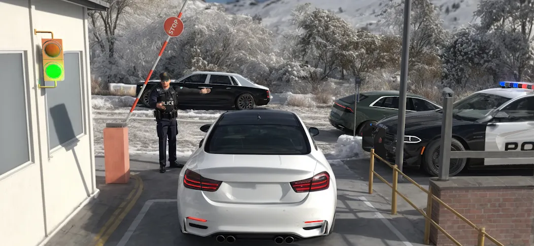 Drive Simulator: Traffic Race [МОД Бесконечные деньги] Screenshot 1