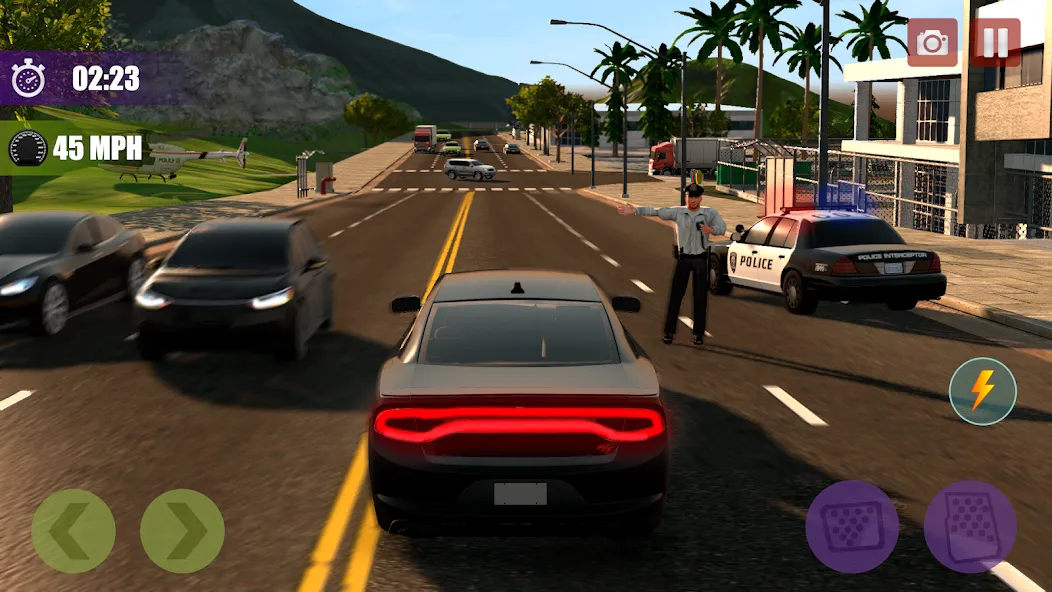 Drive Simulator: Traffic Race [МОД Бесконечные деньги] Screenshot 3