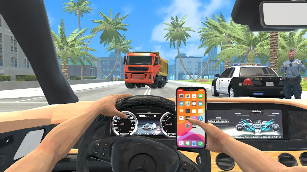 Drive Simulator: Traffic Race [МОД Бесконечные деньги] Screenshot 5