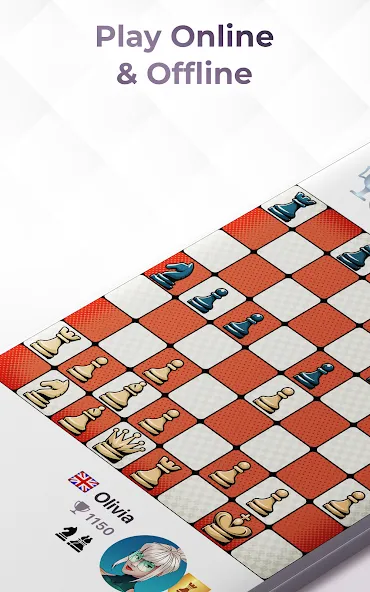 Chess Royale - Play and Learn (Шахматы Рояль) [МОД Меню] Screenshot 1