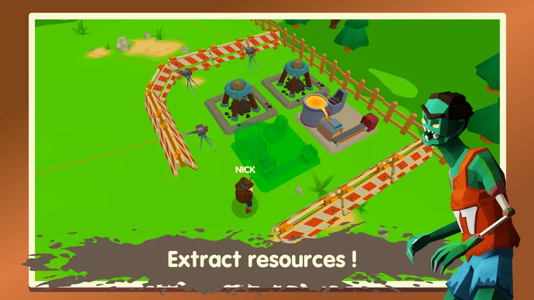 Two Guys & Zombies 3D: Online [МОД Бесконечные деньги] Screenshot 3