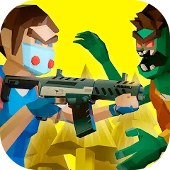 Скачать взломанную Two Guys & Zombies 3D: Online  [МОД Бесконечные деньги]