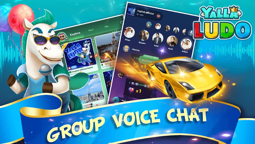 Yalla Ludo - Ludo&Domino (Ялла Лудо) [МОД Много денег] Screenshot 4